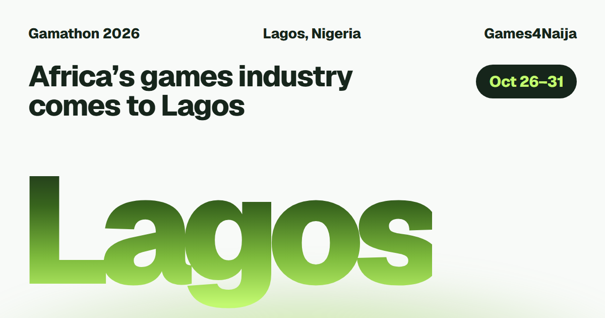 Gamathon 2026 Brings Africa’s Games Industry to Lagos