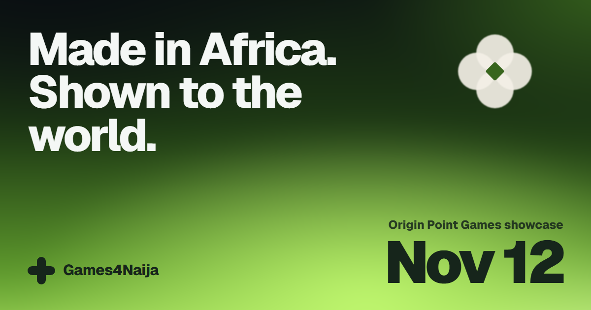 Origin Point Games Plans a Global Showcase for African Developers